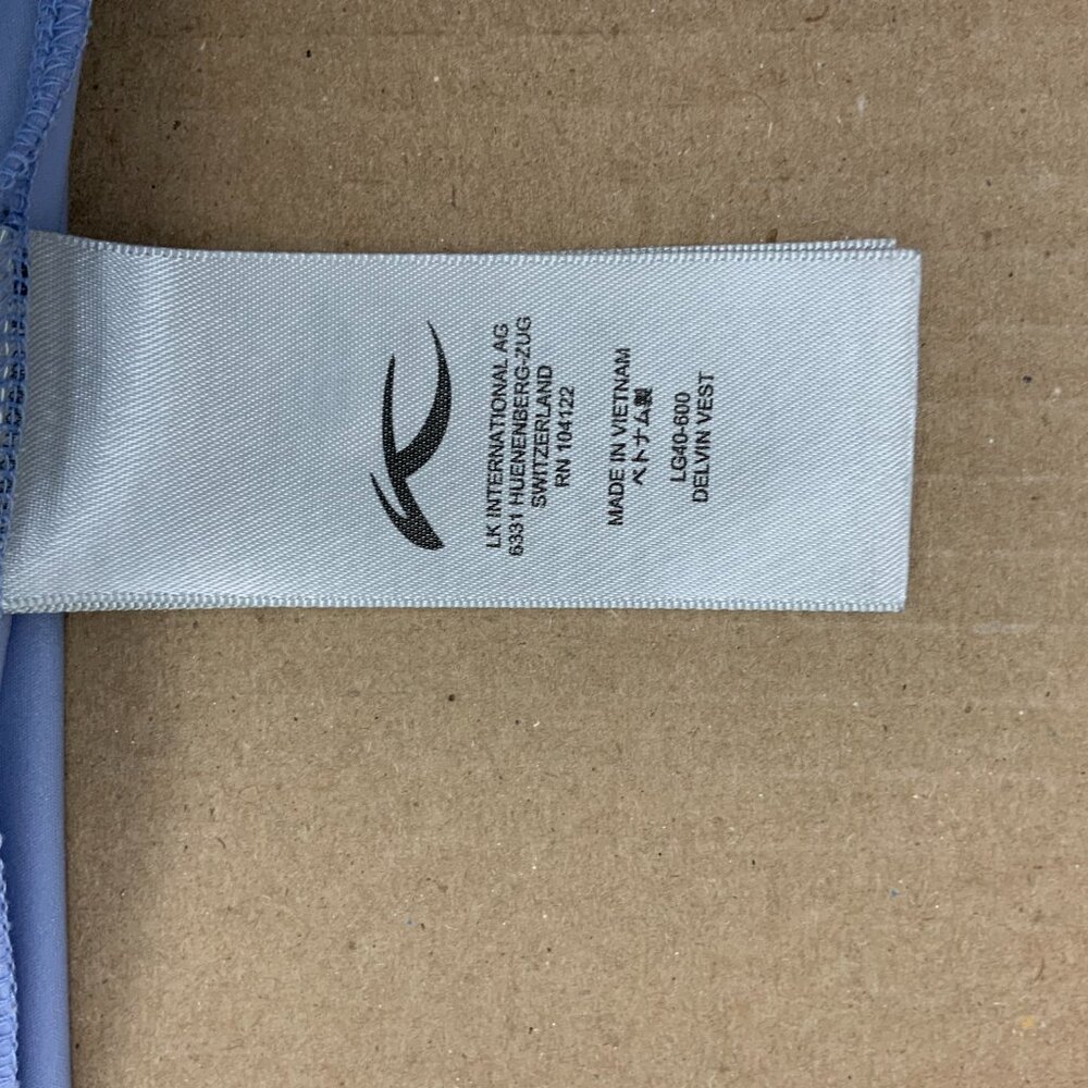 Kjus Switzerland Women's Light Blue Full Zip Golf Vest Sz 38/M - Picture 14 of 16